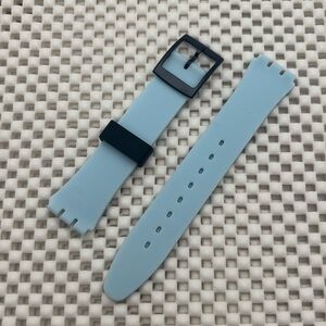 Navy and Blue Watch Band (Strap Only) - fits Swatch Gent model